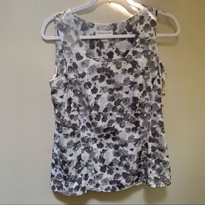 Coldwater Creek ~new~ PS Tonal Camo Print Shell